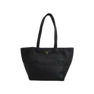 Prada Vitello Daino Tote bag black pebbled leather